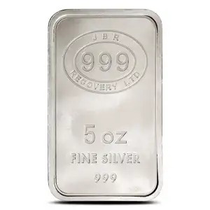5oz JBR .999 Silver Bar (2)