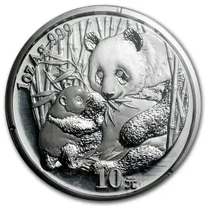 2005 1oz Chinese Silver Panda