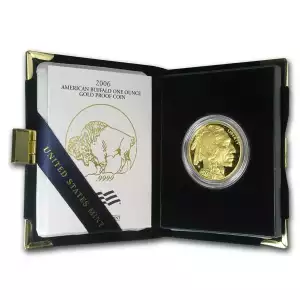 2006 - 1oz Gold Buffalo  Proof - with Original Govt Packaging (2)