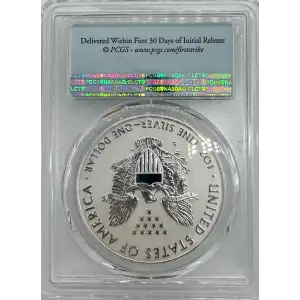 2019-S Silver Eagle Enhanced Reverse Proof PCGS PR70 FDOI