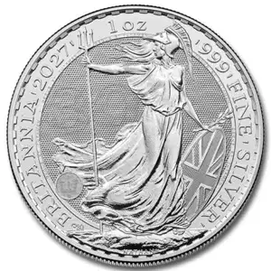 2027 1oz Royal Mint Brittania .999 Silver coin