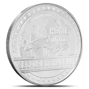 1 oz GSM Home of the Free .999 Silver Round