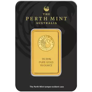 10oz Australian Perth Mint Gold bar - Minted (3)