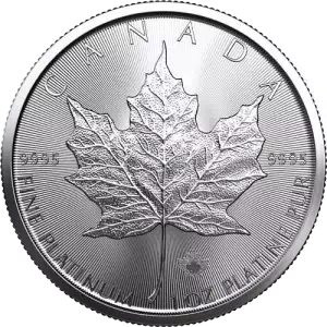 2024 1oz Canadian Platinum Maple Leaf (3)