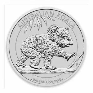 2016 1kg Australian Perth Mint Silver Koala (3)
