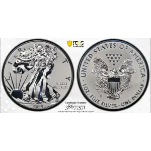 2019-S $1 Silver Eagle Enhanced Rev PR First Strike (2)