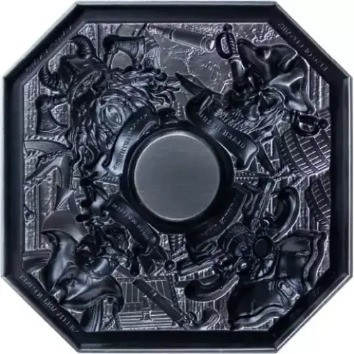 The King of Pirates 2oz Silver Stacker (2)