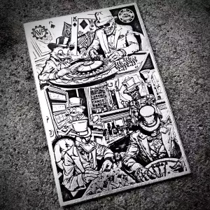 Winner Take All 1 oz Silver Card Bar